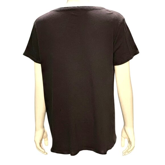 CCC Vintage Janis Joplin Graphic Tee Shirt Size Medium All Cotton Brown - Picture 3 of 9